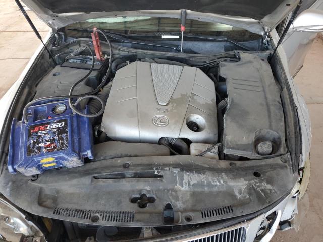 JTHBE1KS7A0048304 - 2010 LEXUS GS 350 ვერცხლისფერი ფოტო 11