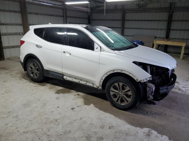 5XYZU3LB4DG056369 - 2013 HYUNDAI SANTA FE S WHITE photo 4