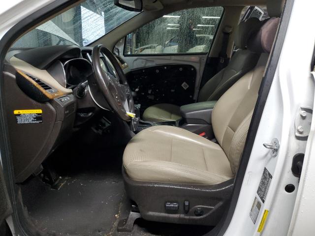 5XYZU3LB4DG056369 - 2013 HYUNDAI SANTA FE S WHITE photo 7