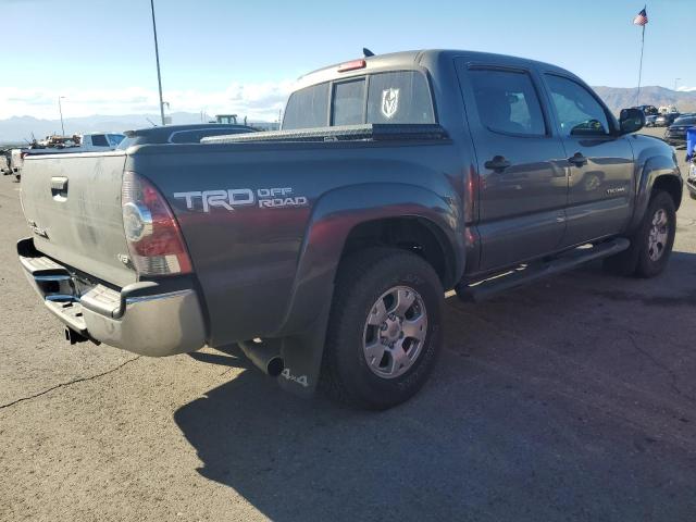 3TMLU4ENXFM192188 - 2015 TOYOTA TACOMA DOUBLE CAB GRAY photo 3