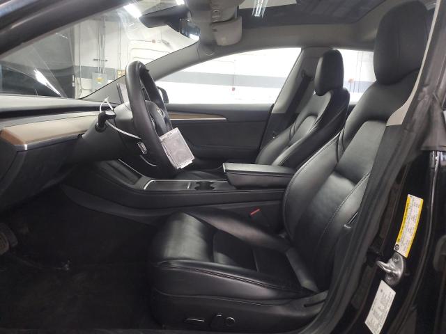 5YJ3E1EA7NF290011 - 2022 TESLA MODEL 3 Սև լուսանկար 7