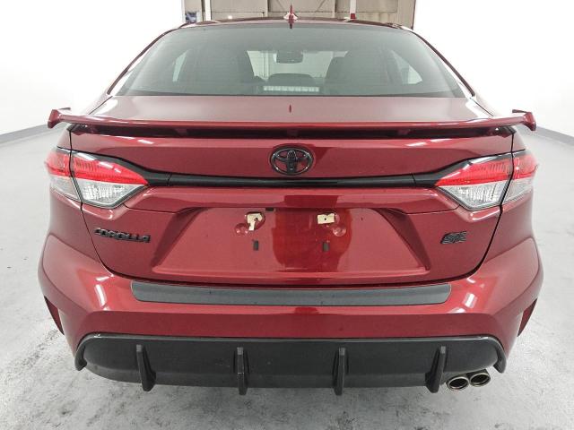 5YFP4MCE3PP165770 - 2023 TOYOTA COROLLA SE أحمر صورة 6