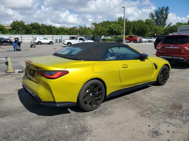 WBS33BA08RCR82377 - 2024 BMW M4 COMPETITION 黄色 照片 3