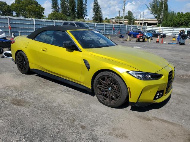 WBS33BA08RCR82377 - 2024 BMW M4 COMPETITION 黄色 照片 4