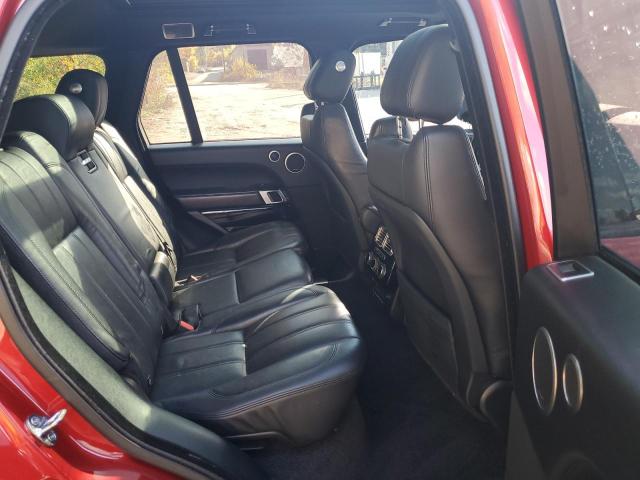 SALGS2FK0HA326859 - 2017 LAND ROVER RANGE ROVE HSE RED photo 10