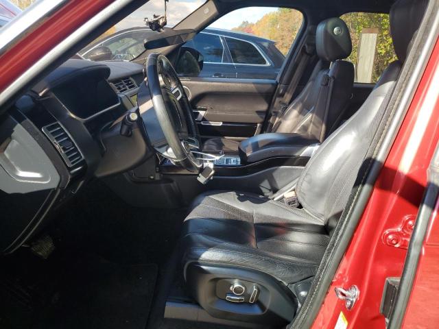 SALGS2FK0HA326859 - 2017 LAND ROVER RANGE ROVE HSE RED photo 7