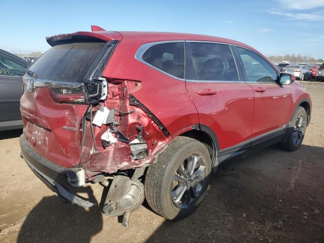 7FARW2H80ME019008 - 2021 HONDA CR-V EXL 红色 照片 3