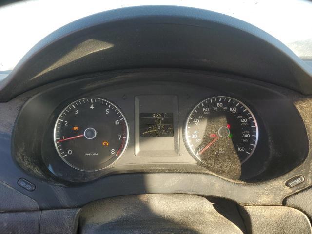 3VWDX7AJ3CM346023 - 2012 VOLKSWAGEN JETTA SE 黑色 照片 9