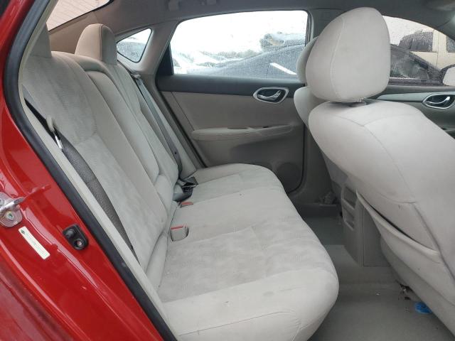 3N1AB7AP6DL627977 - 2013 NISSAN SENTRA S წითელი ფოტო 10