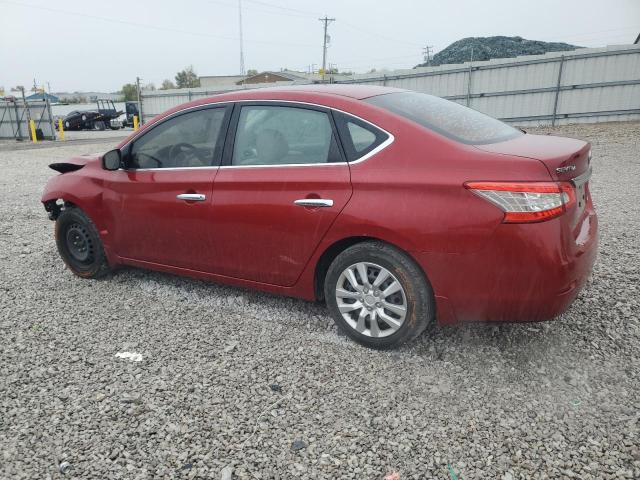 3N1AB7AP6DL627977 - 2013 NISSAN SENTRA S წითელი ფოტო 2