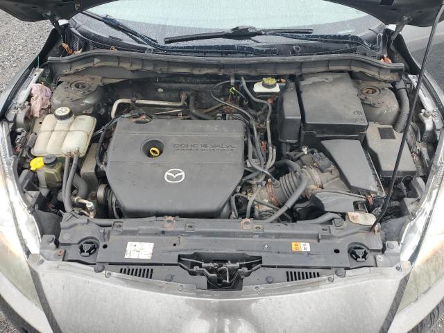 JM1BL1KF0C1532032 - 2012 MAZDA 3 I ნაცრისფერი ფოტო 11