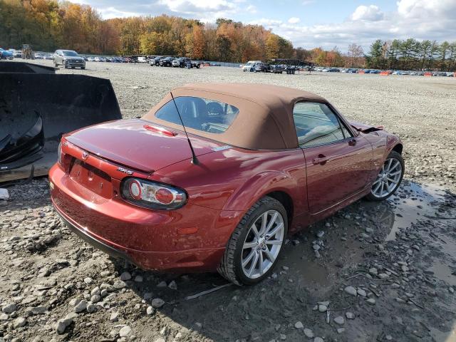JM1NC25F760120330 - 2006 MAZDA MX-5 MIATA RED photo 3