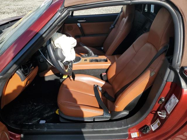 JM1NC25F760120330 - 2006 MAZDA MX-5 MIATA RED photo 7