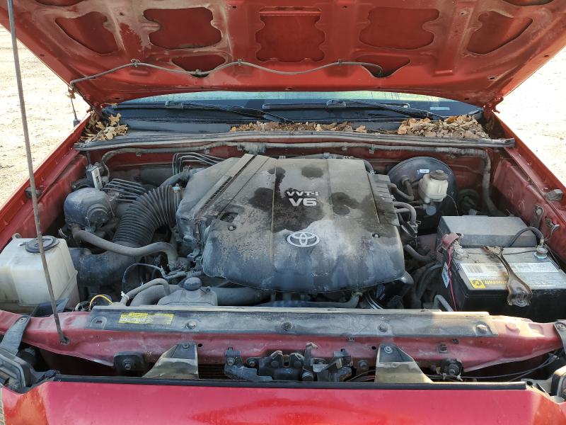 3TMLU4EN6DM128601 - 2013 TOYOTA TACOMA DOUBLE CAB Rot Foto 11