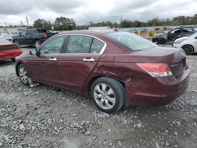 1HGCP36879A020827 - 2009 HONDA ACCORD EXL მუქწითელი ფოტო 2