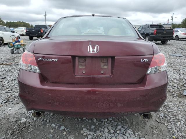 1HGCP36879A020827 - 2009 HONDA ACCORD EXL მუქწითელი ფოტო 6