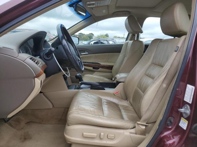 1HGCP36879A020827 - 2009 HONDA ACCORD EXL მუქწითელი ფოტო 7