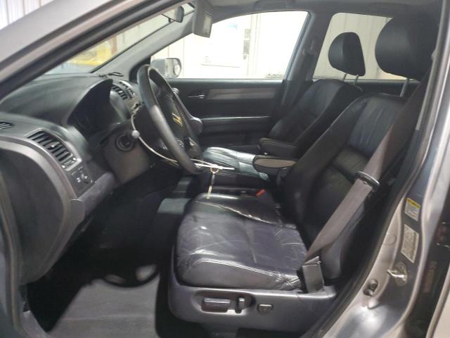 5J6RE48778L015312 - 2008 HONDA CR-V EXL ვერცხლისფერი ფოტო 7