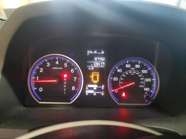 5J6RE48778L015312 - 2008 HONDA CR-V EXL ვერცხლისფერი ფოტო 9