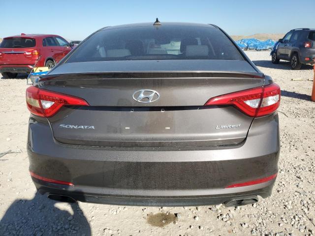 5NPE34AF1HH484685 - 2017 HYUNDAI SONATA SPORT BROWN photo 6