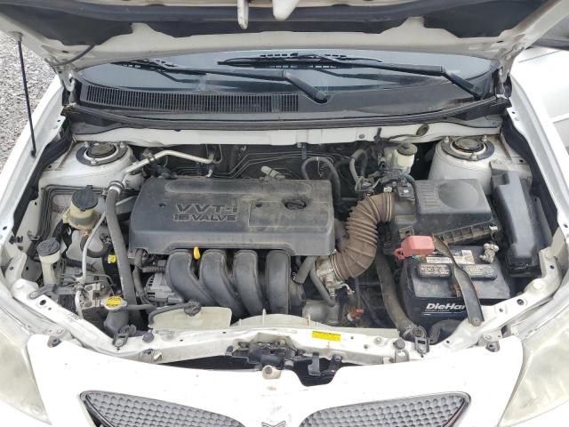 5Y2SL67837Z414099 - 2007 PONTIAC VIBE أبيض صورة 11