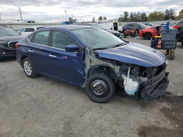 3N1AB7AP8KY394359 - 2019 NISSAN SENTRA S Niebieski zdjęcie 4
