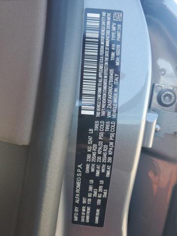 ZASFAKBNXJ7B98405 - 2018 ALFA ROMEO STELVIO TI Серебристый фото 13