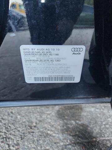 WA1CFAFP4BA039896 - 2011 AUDI Q5 PREMIUM შავი ფოტო 13