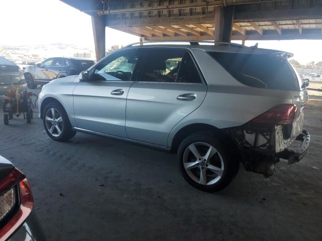 4JGDA5HBXJB109892 - 2018 MERCEDES-BENZ GLE 350 4MATIC SILVER photo 2