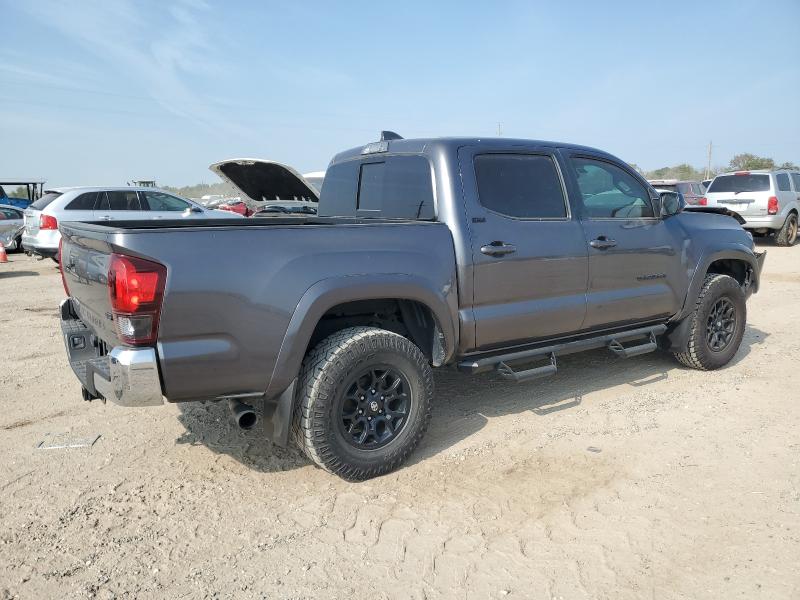 5TFAZ5CN9MX106801 - 2021 TOYOTA TACOMA DOUBLE CAB GRAY photo 3