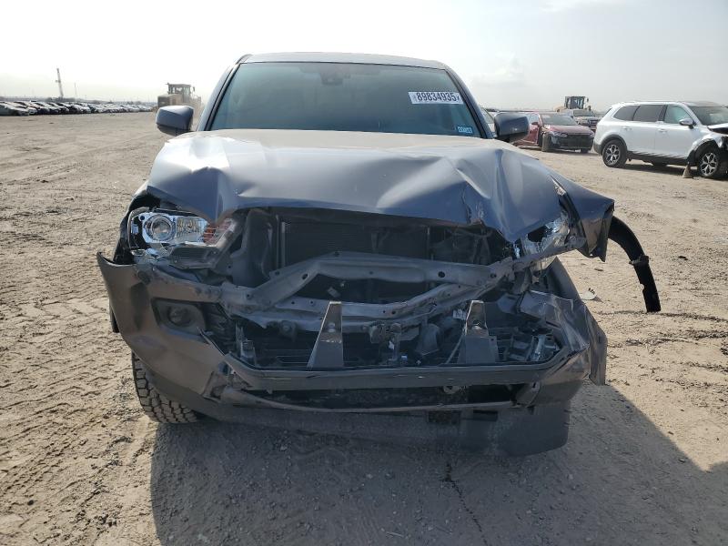 5TFAZ5CN9MX106801 - 2021 TOYOTA TACOMA DOUBLE CAB GRAY photo 5