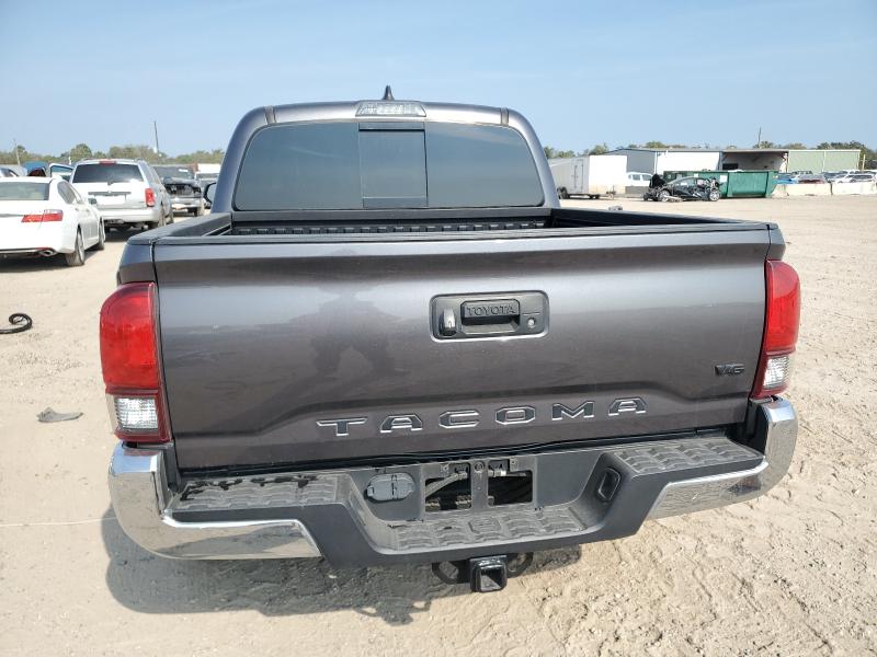 5TFAZ5CN9MX106801 - 2021 TOYOTA TACOMA DOUBLE CAB GRAY photo 6