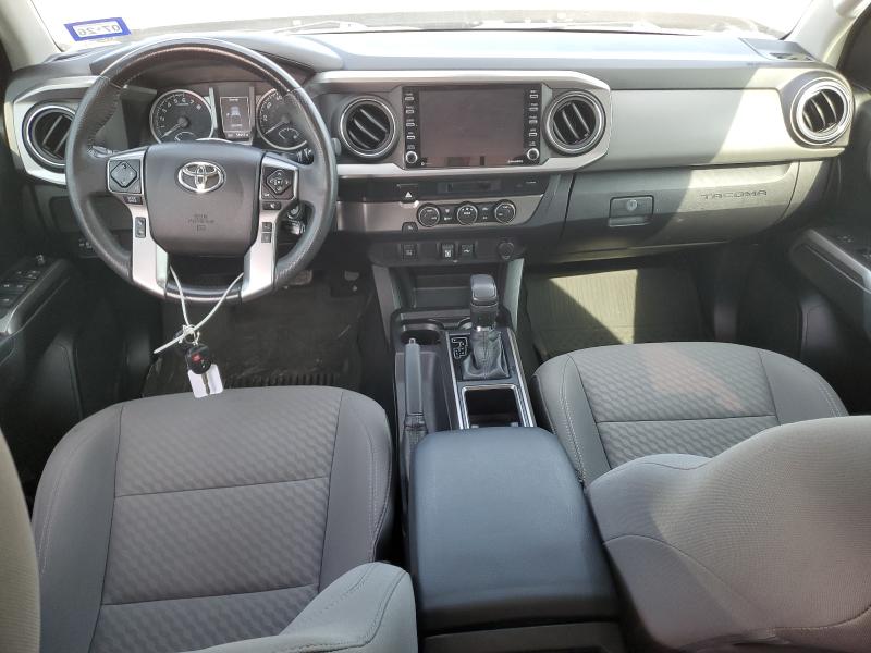 5TFAZ5CN9MX106801 - 2021 TOYOTA TACOMA DOUBLE CAB GRAY photo 8