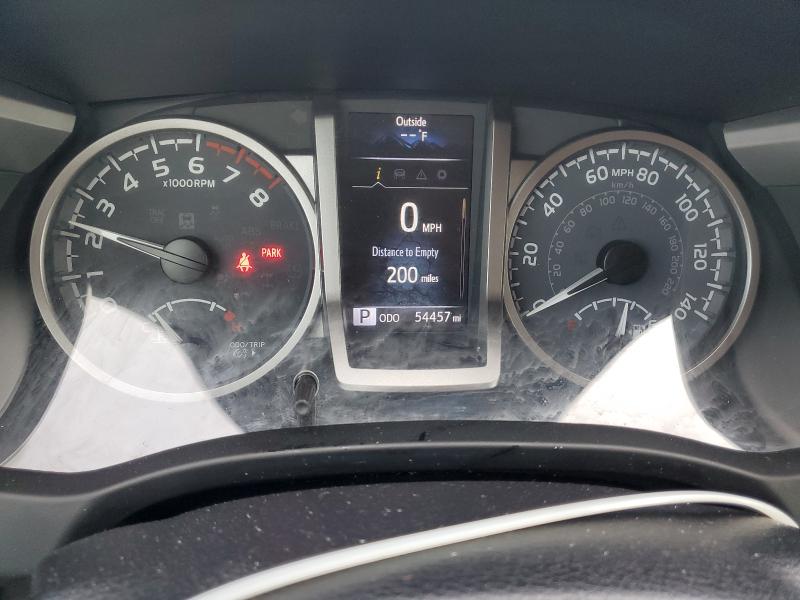 5TFAZ5CN9MX106801 - 2021 TOYOTA TACOMA DOUBLE CAB GRAY photo 9