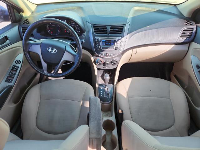KMHCT4AE3GU071665 - 2016 HYUNDAI ACCENT SE WHITE photo 8