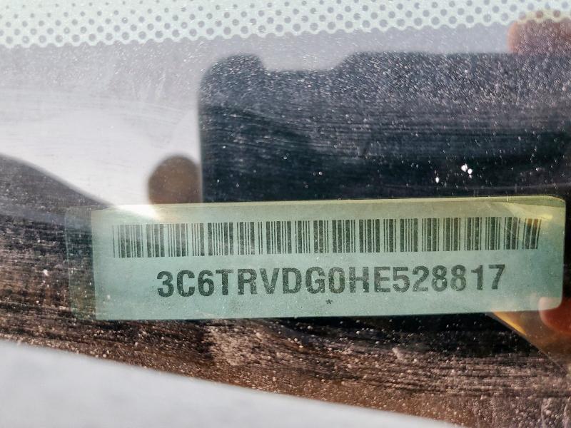 3C6TRVDG0HE528817 - 2017 RAM PROMASTER 2500 HIGH თეთრი ფოტო 14