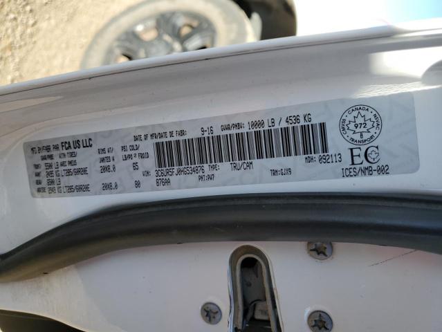 3C6UR5FJ0HG534876 - 2016 RAM 2500 LARAMIE Սպիտակ լուսանկար 13