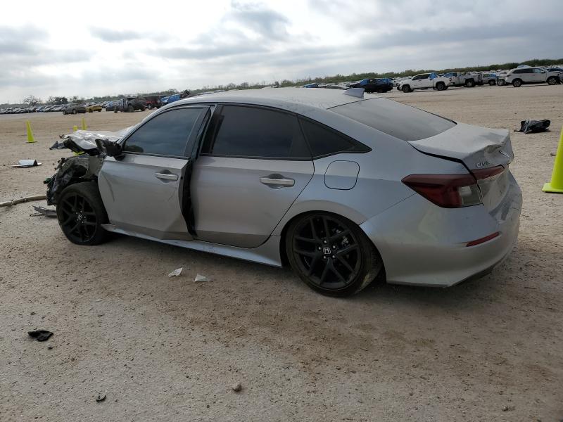 2HGFE2F53SH505427 - 2025 HONDA CIVIC SPORT SILVER photo 2