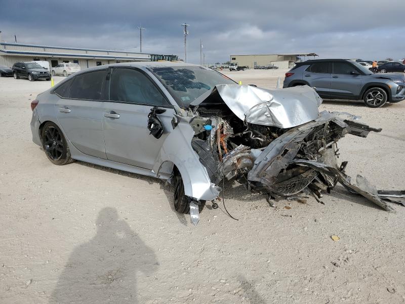 2HGFE2F53SH505427 - 2025 HONDA CIVIC SPORT SILVER photo 4