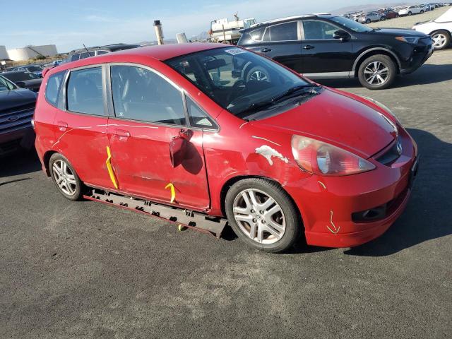 JHMGD38618S022116 - 2008 HONDA FIT SPORT 红色 照片 4