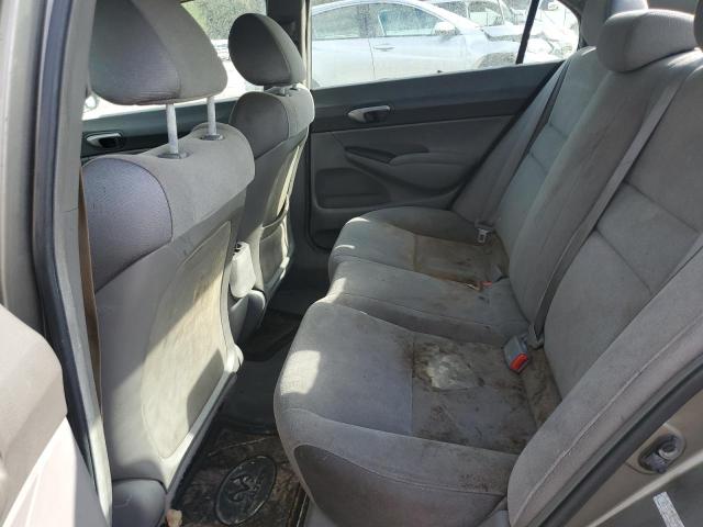 1HGFA16586L087042 - 2006 HONDA CIVIC LX GRAY photo 10