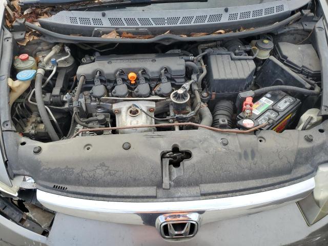 1HGFA16586L087042 - 2006 HONDA CIVIC LX GRAY photo 11