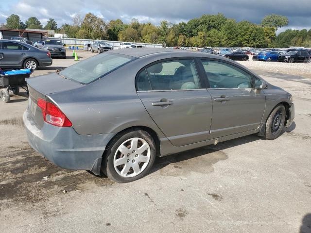 1HGFA16586L087042 - 2006 HONDA CIVIC LX GRAY photo 3