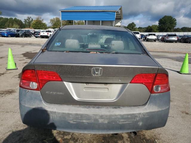 1HGFA16586L087042 - 2006 HONDA CIVIC LX GRAY photo 6