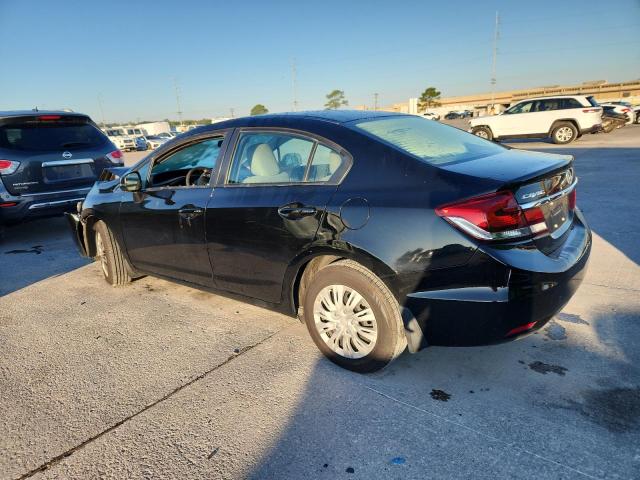 2HGFB2F50DH564768 - 2013 HONDA CIVIC LX შავი ფოტო 2