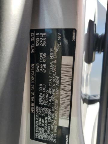 YV4952DL7E2552807 - 2014 VOLVO XC60 3.2 SILVER photo 13