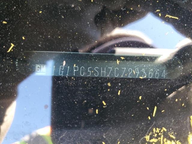 1G1PC5SH7C7293664 - 2012 CHEVROLET CRUZE LS 银色 照片 23