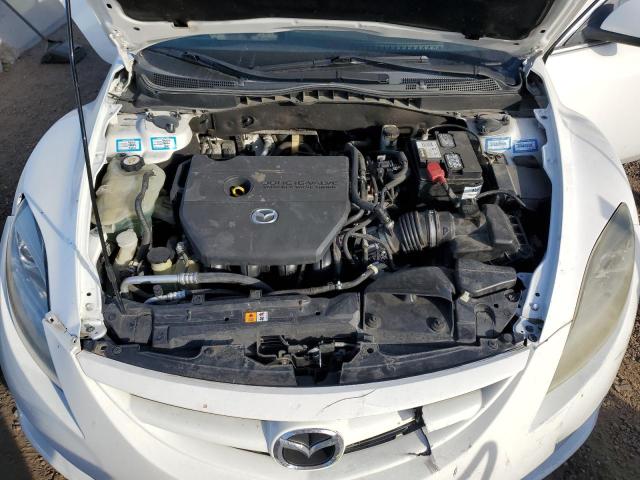 1YVHP82A795M40133 - 2009 MAZDA 6 I WHITE photo 11