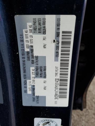 3MZBM1K7XFM181432 - 2015 MAZDA 3 SPORT BLUE photo 12