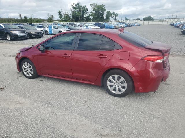 JTDEPMAE4NJ212677 - 2022 TOYOTA COROLLA LE 红色 照片 2